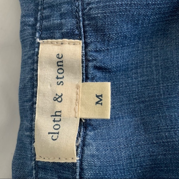 Anthropologie Cloth & Stone Chambray Tunic Dress - Picture 5 of 12